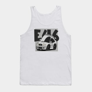 BMW M3 Caricature Tank Top